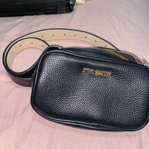 Black Steve Madden Bag on belt size L